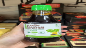 Date 06/28 Nước tương mật hoa dừa Organic SokFarm 200ml