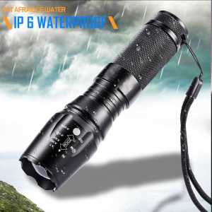 COD Senter Led cas tahan 24 jam / Senter lampu emergency tahan lama / senter super terang viral /senter mini zoom 3000 lumens / senter jarak jauh / senter led 5 mode waterproof anti air