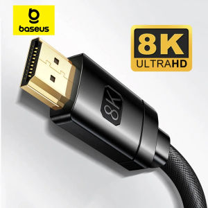 🥇✅SG READY STOCK✅Baseus 8K HDMI-compatible Cable for Xiaomi Mi Box 8K/60Hz 4K/120HZ 48Gbps Digital Cable for PS5 PS4 Laptop TV Monitor Projectors