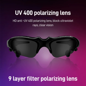 New Smart Bluetooth Headphone Glasses for All Seasons  Fashion and Sports Enthusiasts  High Fidelity Stereo Sound  Perfect Combination for Sunglasses Wearers