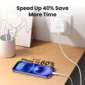 UGREEN PD 30W USB C Wall Charger - PD Fast Charger Type-C Power Adapter Compatible for iPhone 16 15 Pro Max iPhone 16 15 Plus, Samsung Galaxy S25 S24 Ultra, iPad Mini/Pro, Huawei Fast QC 4.0 Pixel 7 Airpods. 