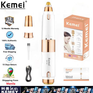 Kemei KM-6037 Women’s Epilator 4 in 1 Face Body Hair Removal Rechargeable Electric Ladies Bikini Trimmer Shaving Machine