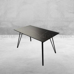 Vedourstyle 1+4/1+6 Modern Wood Dining Set Cafe Restaurant Table Dining Chair Set Meja Makan餐桌椅