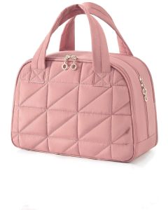 New Fashionable Womens Travel Makeup Bag Portable Makeup Bag Wash Bag Portable Cosmetic Storage Bag
