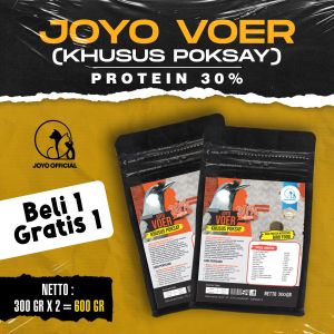 BELI 1 GRATIS 1 | MAKANAN BURUNG POKSAY | VOER BURUNG POKSAY | VOER HARIAN | VOER NUTRISI KOMPLIT | VOER POKSAY  PROTEIN 30% 300GR