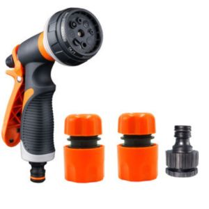 Combo bộ súng phun tưới cây rừa xe lionking chình nhiều chế độ phun khác nhau