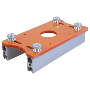 Router Base 2 in 1 Palms Router Base Aluminum Accurate Slotting for Chamfering Grooving Finishing on Plastic