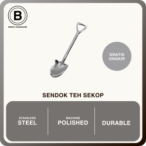 Sendok Teh Stainless Steel Sekop|Teaspoon F2