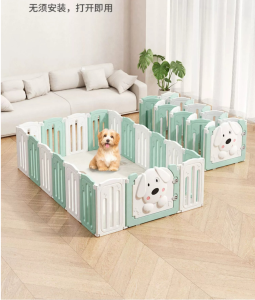 Foldable baby playpen indoor pet crate gate dog and Dog crate Pet Fence home pet fence kennel pet crate dog and cat bed