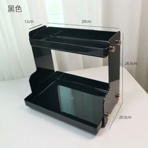 Ⓜ️ZEROIDEASⓂ️ Multi Storage Rack Desktop Rack Table Rack Desktop Shelf Countertop Rack Makeup Storage Rack Perfume Storage Rack