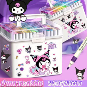 【Yohei】24/36/48/60 สี ปากกาอะคริลิค Acrylic Marker ชุดปากกามาร์กเกอร์อะคริลิค