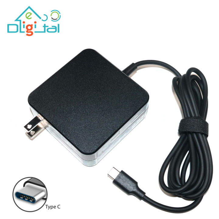 Ecodigital Original Laptop Charger Asus 65W/61W USB Type C Power ...