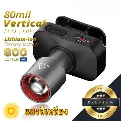 [พร้อมส่ง] ไฟฉายคาดหัว ไฟคาดหัว ส่องไกล ไฟคาดหัว LED ส่องกบ เดินป่า ลุยฝนได้ สว่างมาก รับประกันความสว่าง L-42