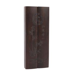 FOUNDTWO 1Pair Hoài cổ Chặn giấy bằng gỗ Cổ điển Tự nhiên Dụng cụ thư pháp Chuyên nghiệp Truyền thống Trọng lượng giấy Trung Quốc Đồ dùng nghệ thuật