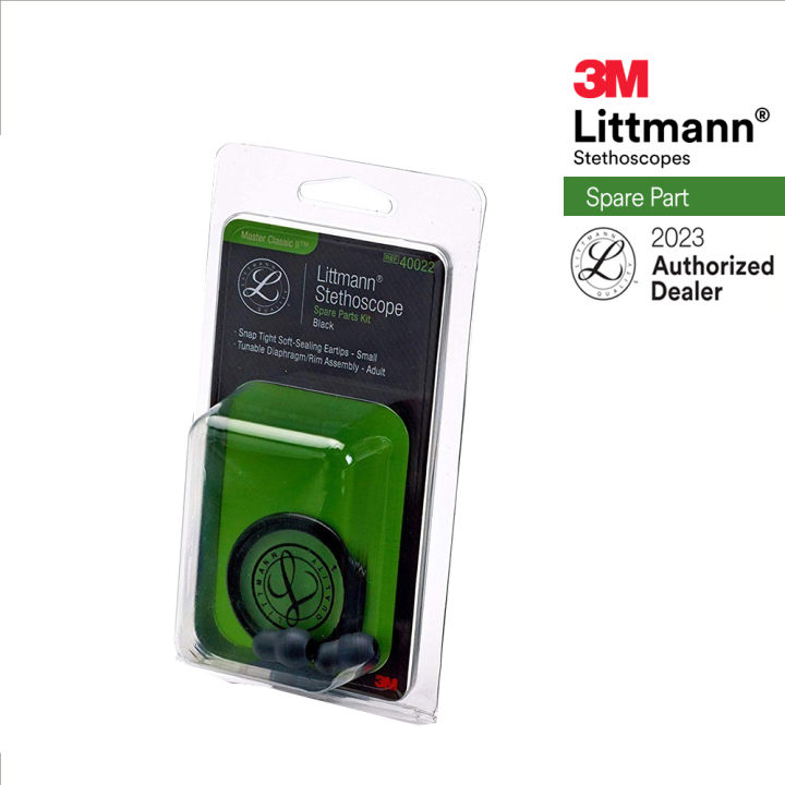 Ricambi Stetoscopio 3M Littmann Master Classic - Kit Grigio Con Membrane E Olive - 40023