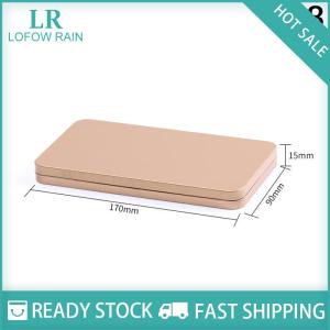 LF Wholesale✨Flash Sale ✨ Giấy tiền chủ tinplate tiền tệ khay kim loại nhỏ tiền mặt lưu trữ hộp thuận tiện tiền bảo vệ trường hợp y học tổ chức