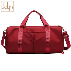 Ellalyn-กระเป๋าเป้ กระเป๋าสะพาย กระเป๋าเดินทาง กระเป๋าใส่เสื้อผ้า กระเป๋าออกกำลังกาย รุ่น LX-2053C มีช่องใส่รองเท้า