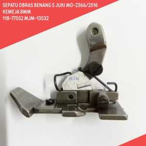 Sepatu Mesin jahit Obras - Presser foot 757 Juki Benang 5 Kemeja 8MM MO-2366/2516 M.J.M-13532