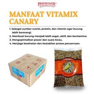 Phoenix Vitamix Canary Pakan Burung Kenari Sehat Gacor Berkualitas
