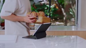 Dracool for Apple Pencil Pro/Apple Pencil 2nd Generation Pencil Holder Compatible with Magic Keyboard Smart Folio and Other Magnetic Cases for iPad Pencil Case 6.53 inch - Black