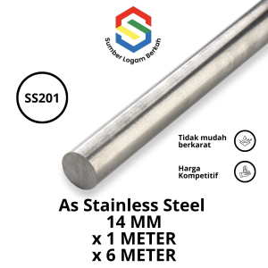 as 14 mm stainless steel 201