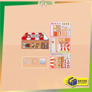 FH-M354 Mainan Edukasi Anak Quiet Book DIY No Cutting / Mainan Motorik Busy Book Activity Kids