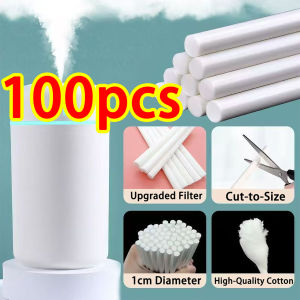 100pcs Humidifier Cotton Swab Filter Sponge Stick for Usb Aroma Diffuser Mist Maker Air Humidifier