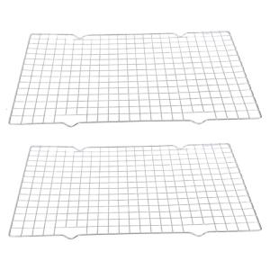 Extra Large Baking Sheet Rack 36cm Practical Oven Safe Tray Grilling Cooling Rack for Pastries and BBQ