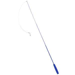 【New Arrival】 Cat Teaser Wands Three-section Telescopic Funny Catcher Teaser Stick Rod Interactive Replacement Multi-function Animal Training Toy