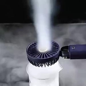 3000mAh HandheldFan Foldable Portable Neck Hanging Fans 5 Speed USB Rechargeable Fan with Phone Stand and Display Screen