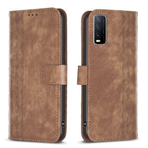 New Phone Case For Vivo Y12S Y12A Y20G Y20S G Y20T Y20A Y20i Y20 2021 Y11 Magnetic Leather Lychee skin pattern Wallet Card Slots Flip Cover Casing
