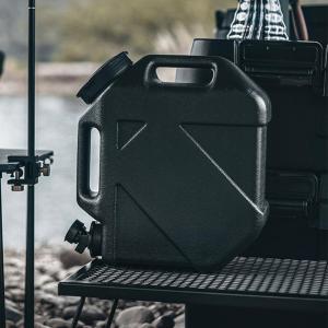 【Vodool Auto Center】 10L Outdoor Water Bin Large Capacity Portable Drinking Water Canister with Detachable Faucet No Leakage Travel Camping Supplies