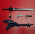 PLAY ARTS Version Devil May Cry 3 Dante Action Figure PVC Model Doll Toys Collection without stand For Birthday Gifts with box 25cm. 