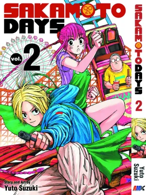 Vol. 2 English Manga Sakamoto Days Japanese Manga English Version Physical Book Hardcopy