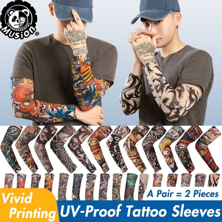 【Spring Festival Delivery】Tattoo Sleeve Set A Pair（2PCS）Anti-UV/Dust ...