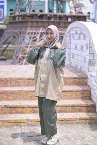 Jas Hujan CREZZIDA Stelan Premium paling Murah Anti Rembes Bahan PVC 0.25