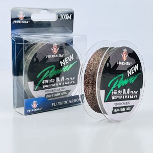 Senar Pancing 100 DAN150 Meter Warna HIJAU BINTIK Galatama Fluorocarbon Fukushima POWERMAX