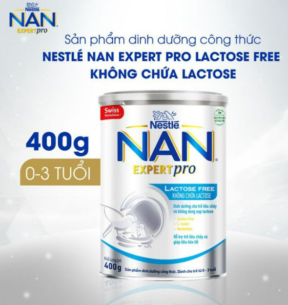 Sữa Nan Expert Pro Lactose Free 400G (Trẻ Từ 0-3 Tuổi) | Lazada.vn