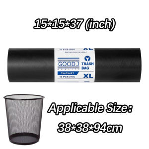 Black Garbage Bag Disposable Thickened High Quality Garbage Bag Kitchen Plastic Bag S/M/L/XL/XXL