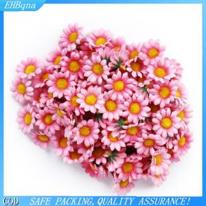 [COD] 100Pcs Artificial Gerbera Daisy Silk Flowers Heads For DIY Wedding Party