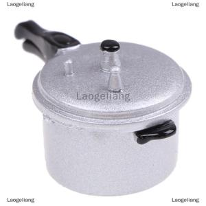 [COD] Laogeliang Nấu Ăn Đồ Dùng Nồi áp suất dụng cụ nhà bếp quy mô 1:12 Dollhouse thu nhỏ
