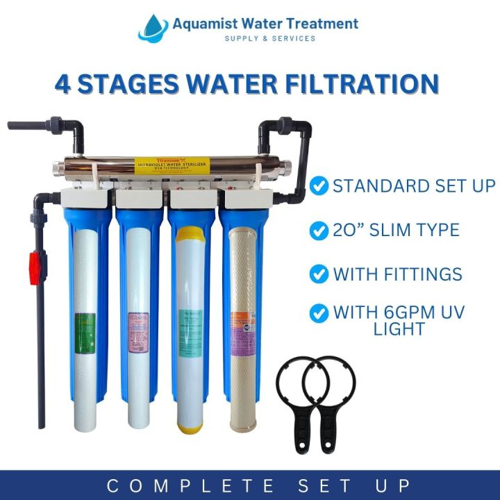 Water Filtration System 4 Stages 20