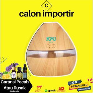 Alat Pelembab Pembersih Udara Ruangan Air Humidifier Purifier Aroma Therapy Night Light 300ml