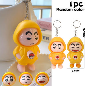Mới Sanrio Kuromi Búp bê thay đổi khuôn mặt Keychain Phim Hoạt Hình Phim Hoạt Hình Người Lớn Trẻ Em đồ chơi xả stress móc khóa túi Quà Tặng Sáng Tạo Đồ Chơi Cho Firends