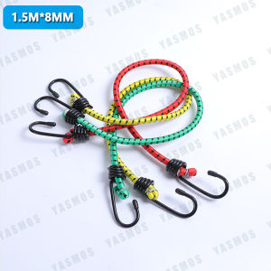 Yasmos High Quality Dual Hook 1.5m Elastic Ropemotorcycle Bundle Baggage Bungee Cord