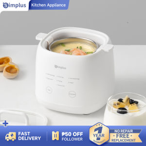 Inssa x Simplus Egg Cooker Multifunctional Egg Cooker 7 Modes 24h Timer Touch Control Digital Display