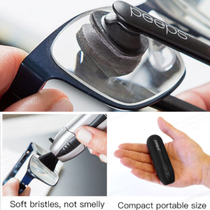 Peeps portable glasses cleaner Peeps Eyeglass Cleaning Brush for All Kinds of Glasses