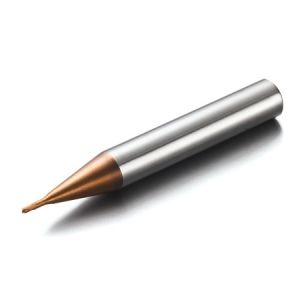 ดอกเอ็นมิลคารไบด์ 4ฟัน 4F ความแข็ง55 เคลือบสีทองแดง กัดเหล็ก แสตนเลส เหล็กชุบแข็ง Carbide End Mills  รุ่นสั้น (8MM-12MM)