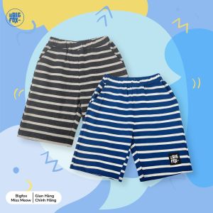 [OUTLET]Quần short cho bé trai BIGFOX - MISS MEOW vải cotton mịn phối áo phông cực đẹp cỡ trẻ em 3456789101112131415 tuổi