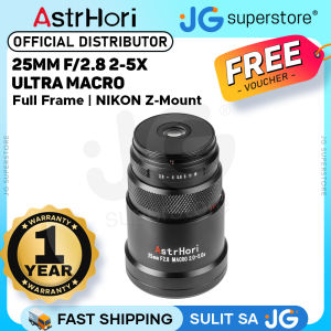 AstrHori 25mm F/2.8 MF Full Frame Ultra Macro Lens for Nikon Z Mount Mirrorless Camera Manual Focus Clicked Aperture and 2-5x Magnification Range for Photography | JG Superstore